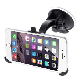 Стойка за кола с късо рамо за Apple iPhone 6 4.7 / Apple iPhone 6s 4.7 черна